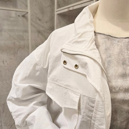 양포켓 스트링 야상 점퍼