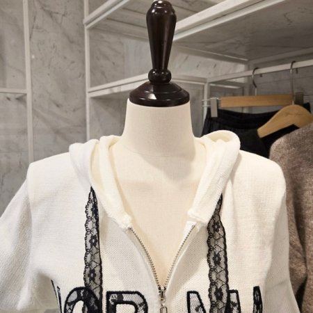 레이스끈 투웨이 가디건