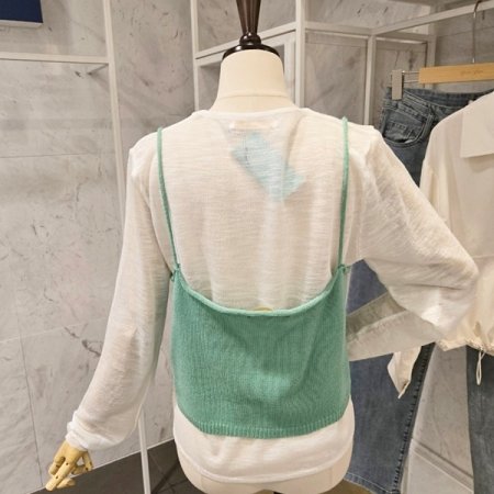 뷔스티에 티셔츠 세트