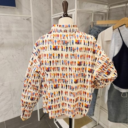 캐릭터 카라 셔츠