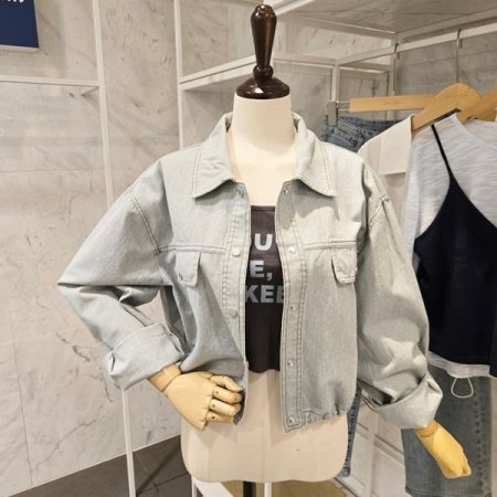 끈 탑 스트링 자켓 세트