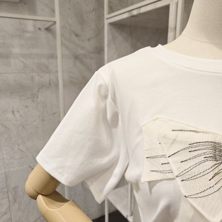 빅 리본 티셔츠