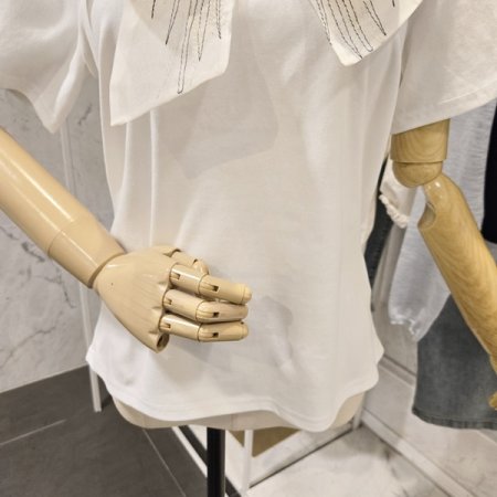 빅 리본 티셔츠