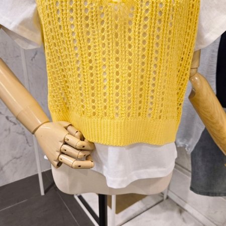 컬러 뷔스티에 티셔츠 세트