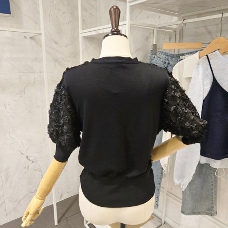 플라워 레이스 가디건