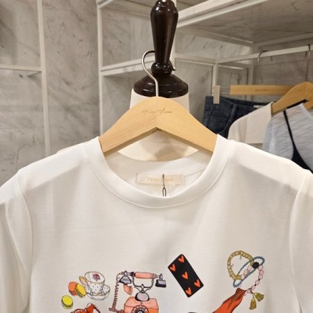 프린트 반팔 티셔츠