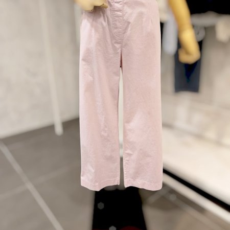 유닉 컬러 와이드 팬츠