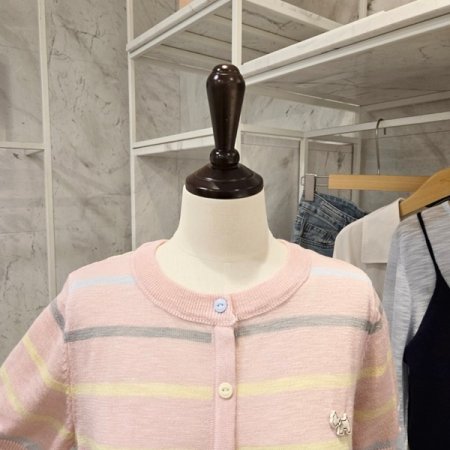 강아지 줄무늬 니트