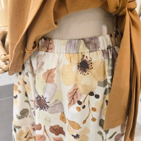 티셔츠 플라워스커트 가방 세트