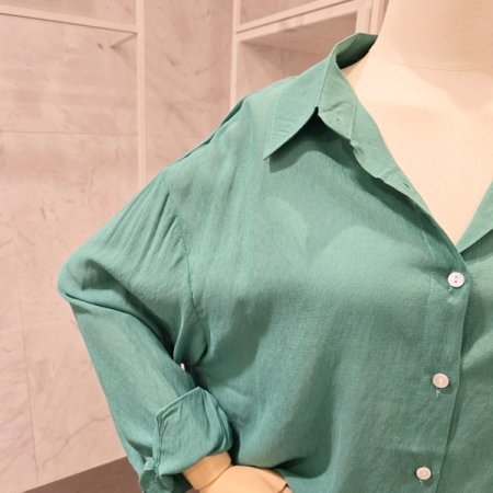 루즈핏 하프 셔츠