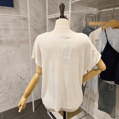 비즈 장식 니트