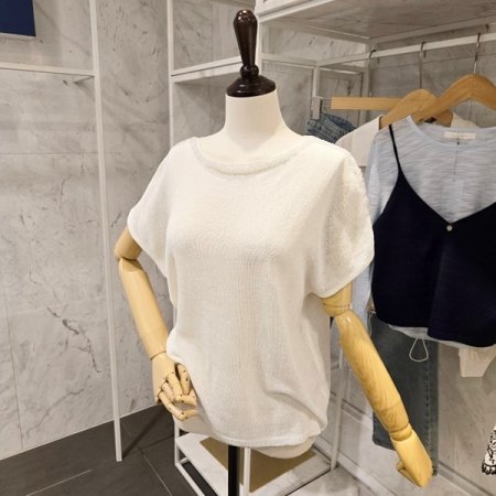 비즈 장식 니트