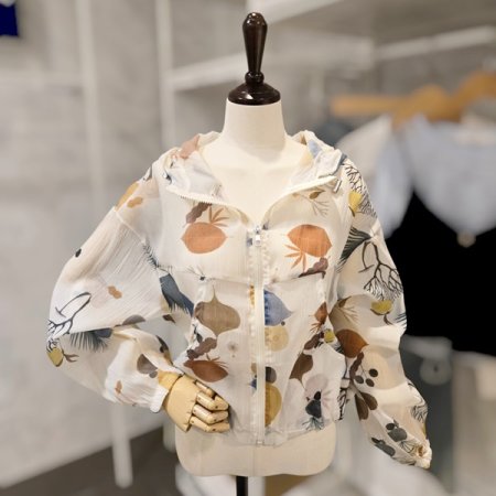 스트링 루즈핏 집업 점퍼