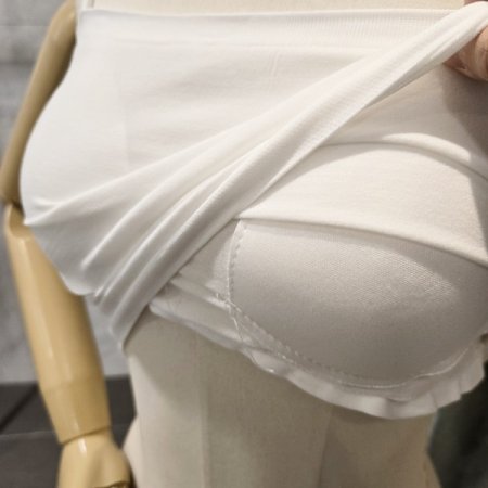 그물망 니트 끈 탑 세트