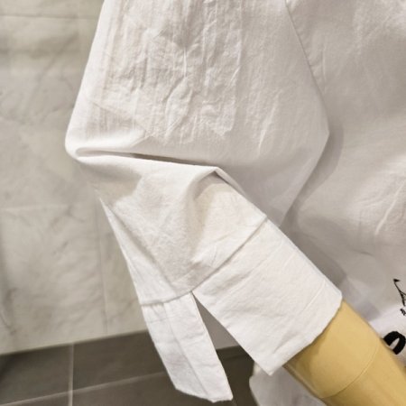 스트링 레터링 셔츠