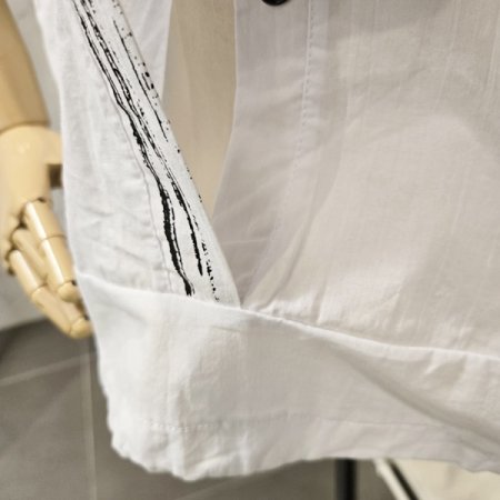 스트링 레터링 셔츠