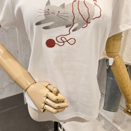 고양이 반팔 티셔츠