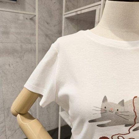 고양이 반팔 티셔츠