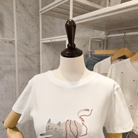 고양이 반팔 티셔츠