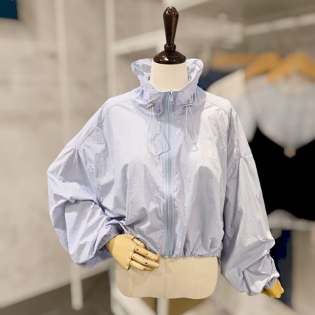 하이넥 가오리 집업점퍼