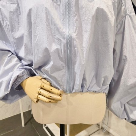 하이넥 가오리 집업점퍼