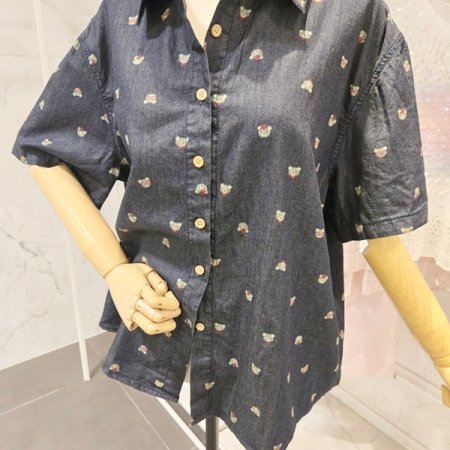 곰돌이 카라 셔츠