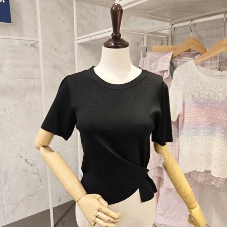 골지니트 플라워스커트 세트