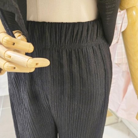 셔링 퍼프 투피스