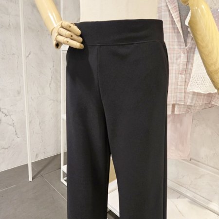 풀 밴딩 세미 와이드 팬츠