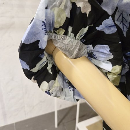 퍼프 벌룬소매 셔츠