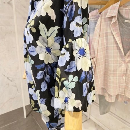 퍼프 벌룬소매 셔츠