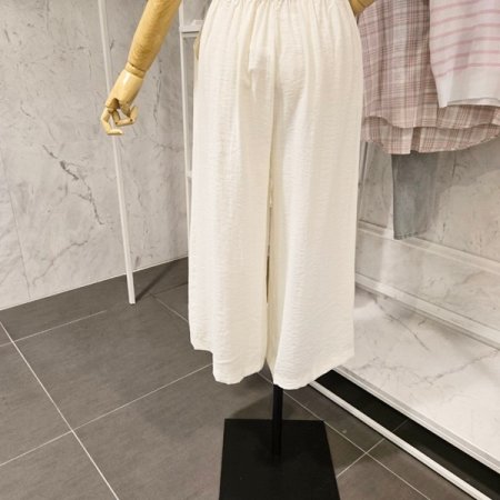 밴딩 통 7부 바지