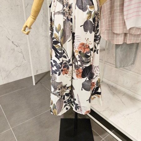 블랙 리본 큐롯팬츠