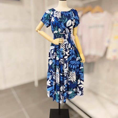 야자수 밴딩 원피스