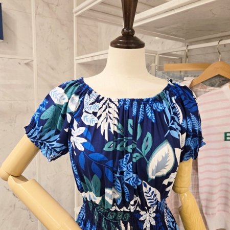 야자수 밴딩 원피스