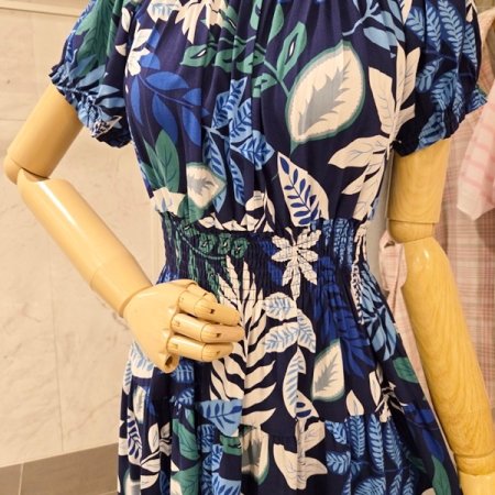 야자수 밴딩 원피스