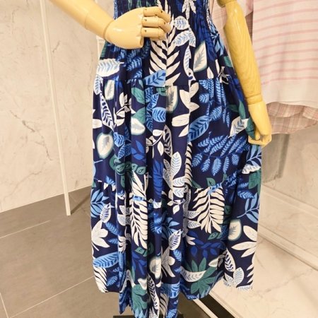 야자수 밴딩 원피스