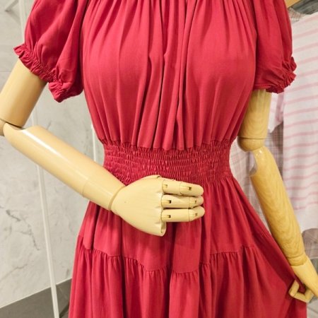 무지 밴딩 원피스