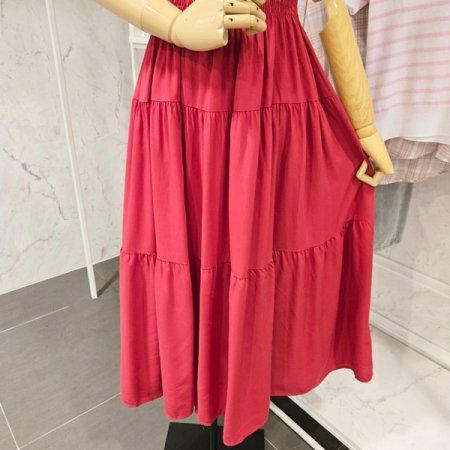 무지 밴딩 원피스