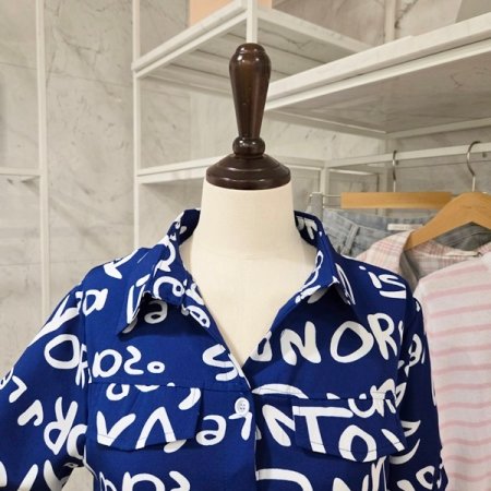 영문 레터링 원피스