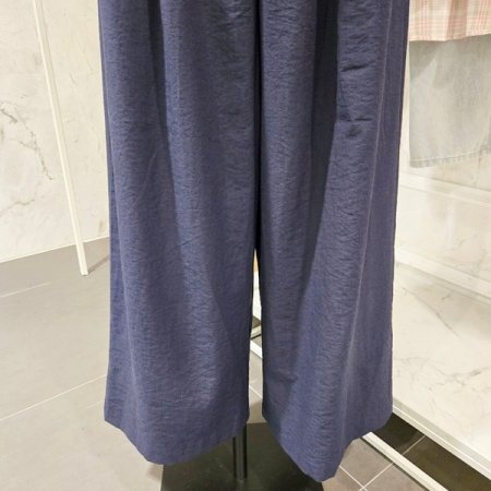 썸머 벨트 와이드팬츠 세트