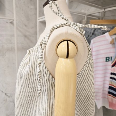 미니 스트라이프 투피스