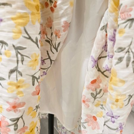 컬러 플라워 스커트