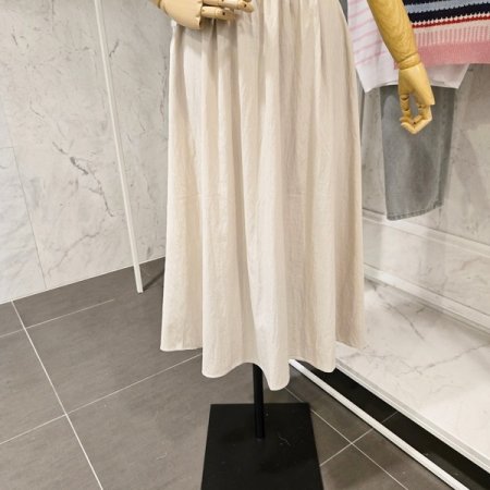 무지 밴딩 스커트