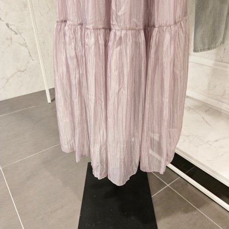 캉캉 주름 밴딩 스커트