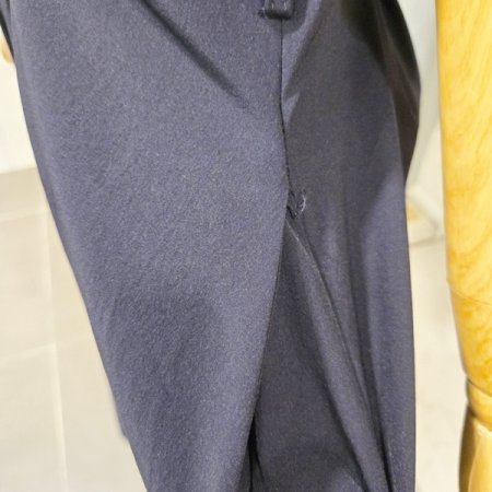 벨티드 카라 롱 원피스