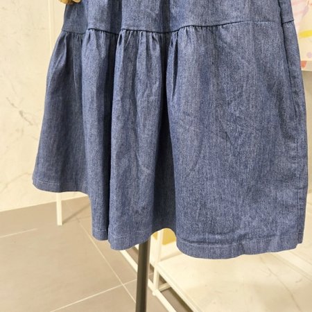 청 플레어 반바지