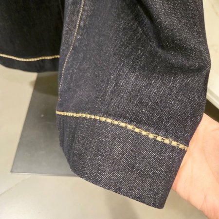 와이드 스판 청 팬츠