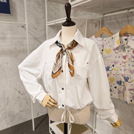 스카프 스트링 셔켓