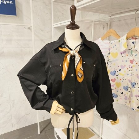 스카프 스트링 셔켓